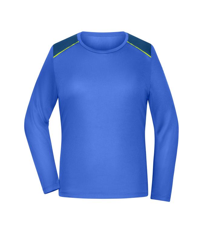 Ladies Ladies' Running Shirt Longsleeve GRS Peacock-blue 12017
