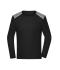Men Men's Running Shirt Longsleeve  GRS Black 12018