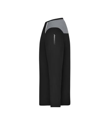 Herren Men's Running Shirt Longsleeve  GRS Black 12018
