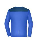 Heren Men's Running Shirt Longsleeve GRS Pauw-blauw 12018