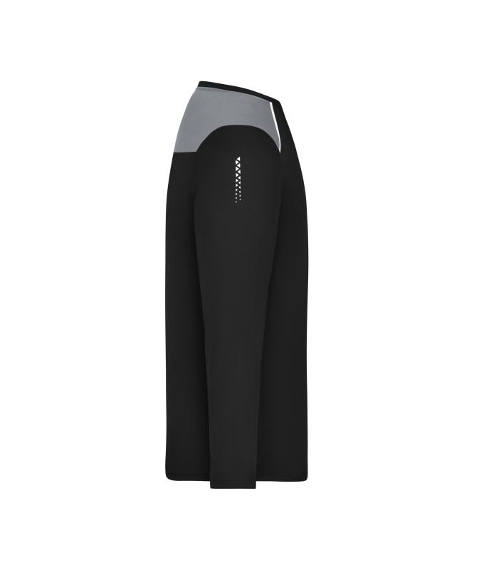 Heren Men's Running Shirt Longsleeve GRS Zwart 12018