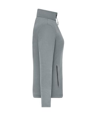 Damen Ladies' Sports Structured Fleece Jacket  GRS Space-grey 12019