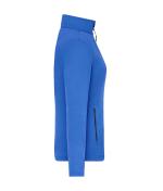 Damen Ladies' Sports Structured Fleece Jacket GRS Peacock-blue 12019