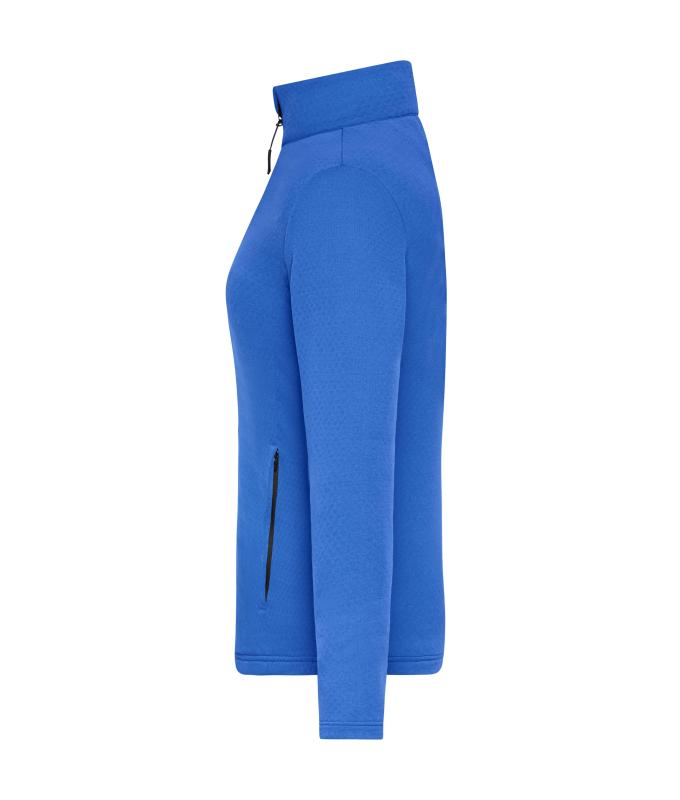 Ladies Ladies' Sports Structured Fleece Jacket GRS Peacock-blue 12019