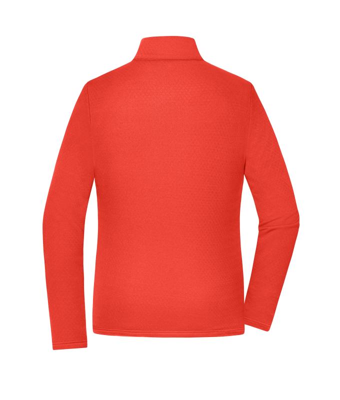 Damen Ladies' Sports Structured Fleece Jacket GRS Spicy-orange 12019