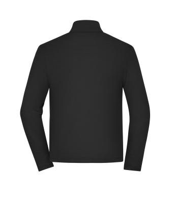 Herren Men's Sports Structured Fleece Jacket  GRS Black 12020