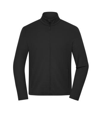 Men Men's Sports Structured Fleece Jacket GRS Black 12020