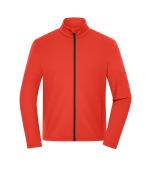 Men Men's Sports Structured Fleece Jacket GRS Spicy-orange 12020