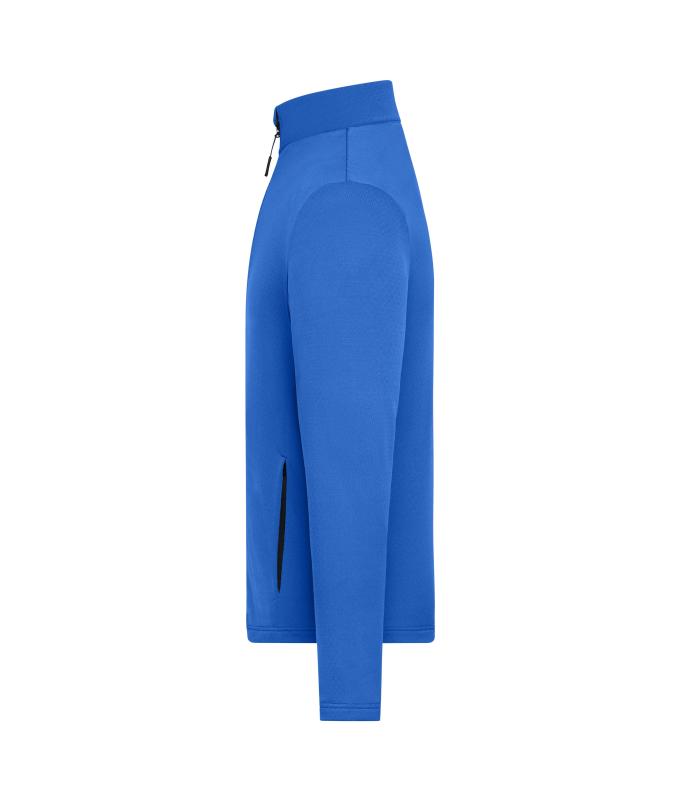 Heren Men's Sports Structured Fleece Jacket GRS Pauw-blauw 12020