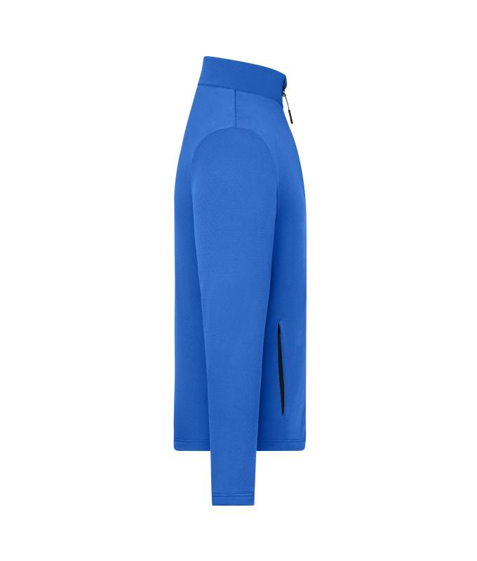 Heren Men's Sports Structured Fleece Jacket GRS Pauw-blauw 12020