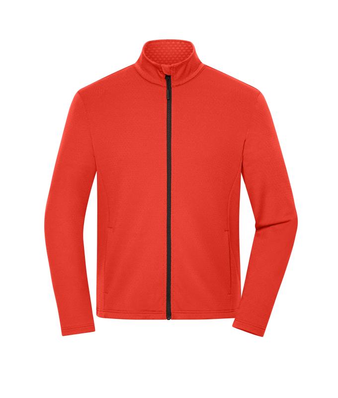 Heren Men's Sports Structured Fleece Jacket GRS Kruidig-oranje 12020