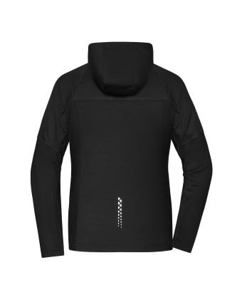 Femme Veste de course pour femmes Noir 12001