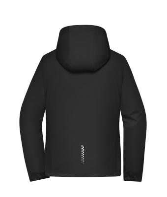 Damen Ladies' Sports Softshell Jacket GRS Black 12024