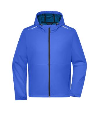 Herren Men's Sports Softshell Jacket GRS Peacock-blue 12026