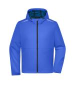 Homme Veste softshell de sport pour homme GRS Bleu-paon 12026