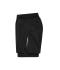 Damen Ladies' Running Shorts Black 12003