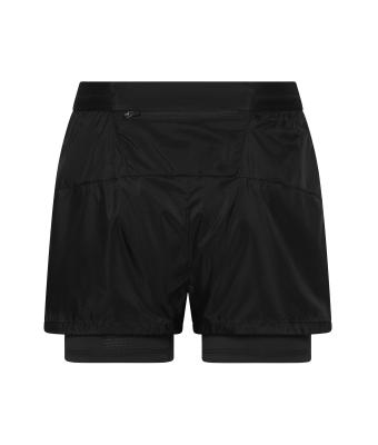 Damen Ladies' Running Shorts Black 12003