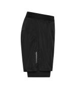 Herren Men's Running Shorts Black 12004
