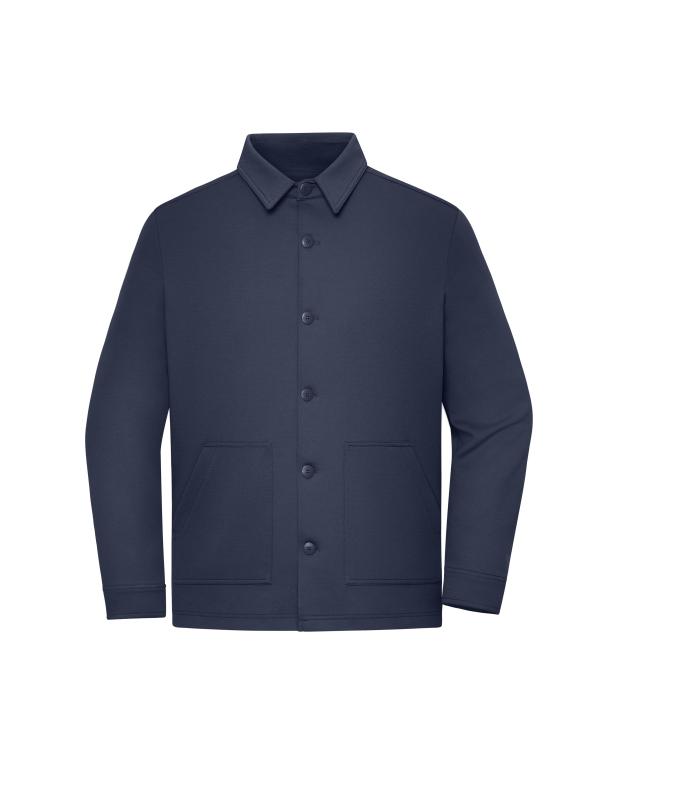 Unisex Shirt Jacket UNISEX GRS & OCS Blended Navy 12007