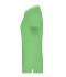 Ladies Ladies' Elastic Polo Short-Sleeved Lime-green/white 7317