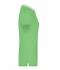 Ladies Ladies' Elastic Polo Short-Sleeved Lime-green/white 7317