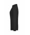 Ladies Ladies' Elastic Polo Long-Sleeved Black 7331