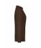 Ladies Ladies' Elastic Polo Long-Sleeved Brown 7331