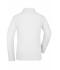 Ladies Ladies' Elastic Polo Long-Sleeved White 7331