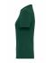 Dames Ladies' BIO Stretch-T Work - SOLID -   OCS Blended Donkergroen 8707