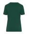 Dames Ladies' BIO Stretch-T Work - SOLID -   OCS Blended Donkergroen 8707