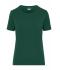 Dames Ladies' BIO Stretch-T Work - SOLID -   OCS Blended Donkergroen 8707