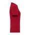 Dames Ladies' BIO Stretch-T Work - SOLID -   OCS Blended Rood 8707