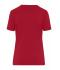 Dames Ladies' BIO Stretch-T Work - SOLID -   OCS Blended Rood 8707