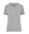 Damen Ladies' ORGANIC Stretch-T Work - SOLID -   OCS Blended Grey-heather 8707