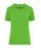 Damen Ladies' ORGANIC Stretch-T Work - SOLID -   OCS Blended Lime-green 8707