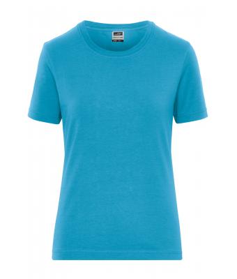 Dames Ladies' Stretch-T Work - SOLID -   OCS Standard Turquoise 8707
