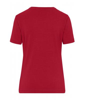 Damen Ladies' Stretch-T Work - SOLID -   OCS Standard Red 8707