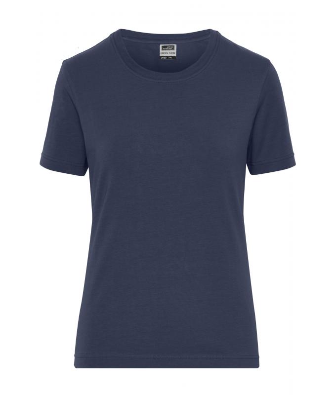 Damen Ladies' Stretch-T Work - SOLID - OCS Standard Navy 8707