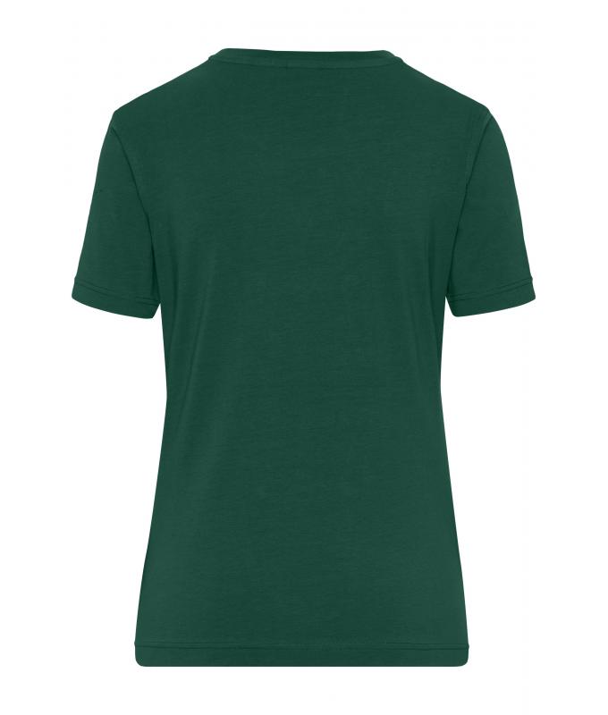 Ladies Ladies' Stretch-T Work - SOLID - OCS Standard Dark-green 8707