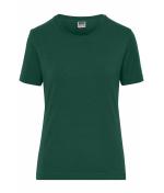 Damen Ladies' Stretch-T Work - SOLID - OCS Standard Dark-green 8707
