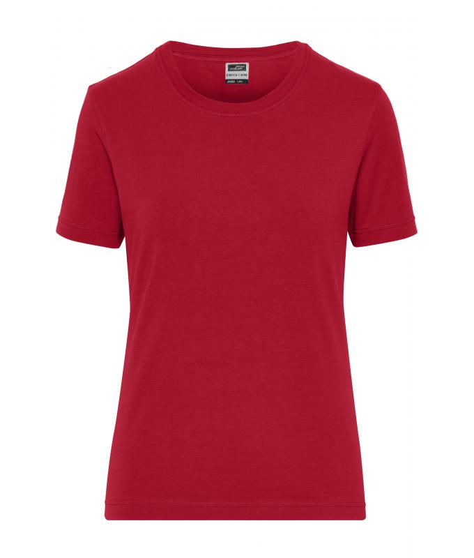 Ladies Ladies' Stretch-T Work - SOLID - OCS Standard Red 8707