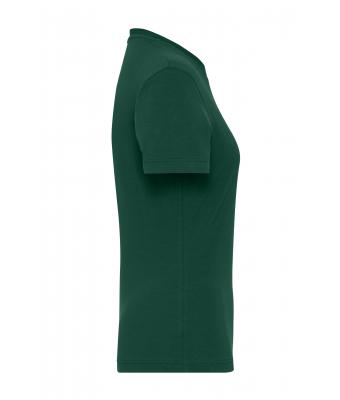 Femme T-shirt de travail BIO Stretch femme - SOLID -   OCS Blended Vert-foncé 8707