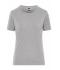 Femme T-shirt de travail BIO Stretch femme - SOLID -   OCS Blended Gris-chiné 8707