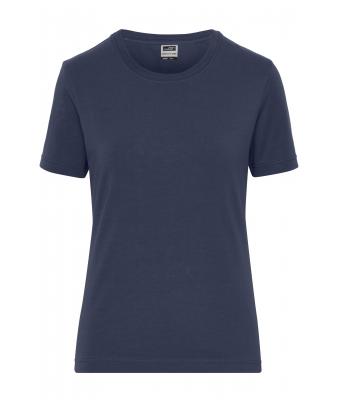 Femme T-shirt de travail BIO Stretch femme - SOLID - Marine 8707
