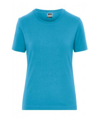 Femme T-shirt de travail BIO Stretch femme - SOLID - Turquoise 8707