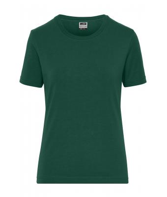 Femme T-shirt de travail Stretch femme - SOLID - OCS Standard Vert-foncé 8707