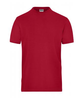 Men Men's BIO Stretch-T Work - SOLID -   OCS Blended Red 8708