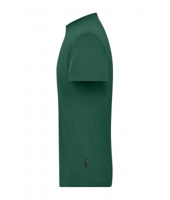 Herren Men's ORGANIC Stretch-T Work - SOLID -   OCS Blended Dark-green 8708