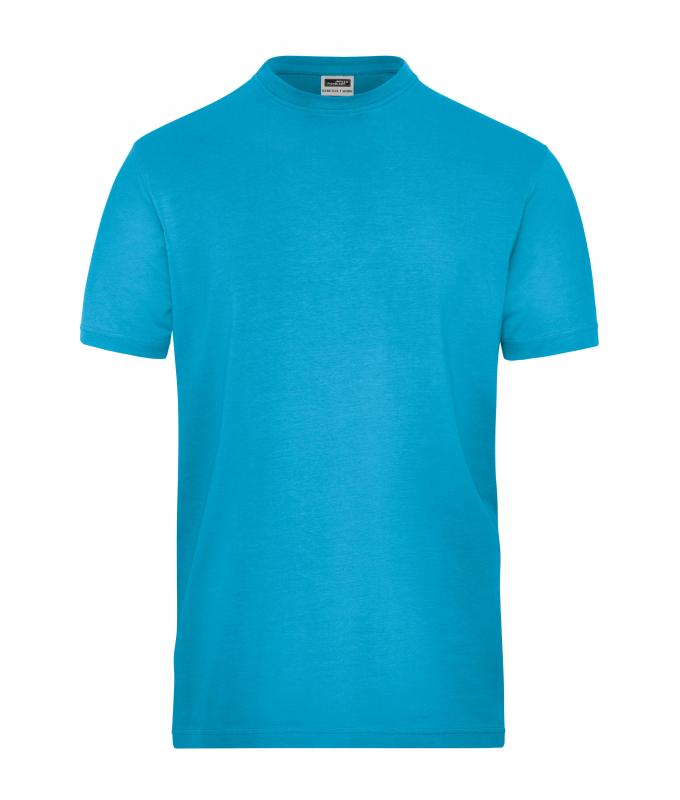 Men Men's Stretch-T Work - SOLID - OCS Standard Turquoise 8708