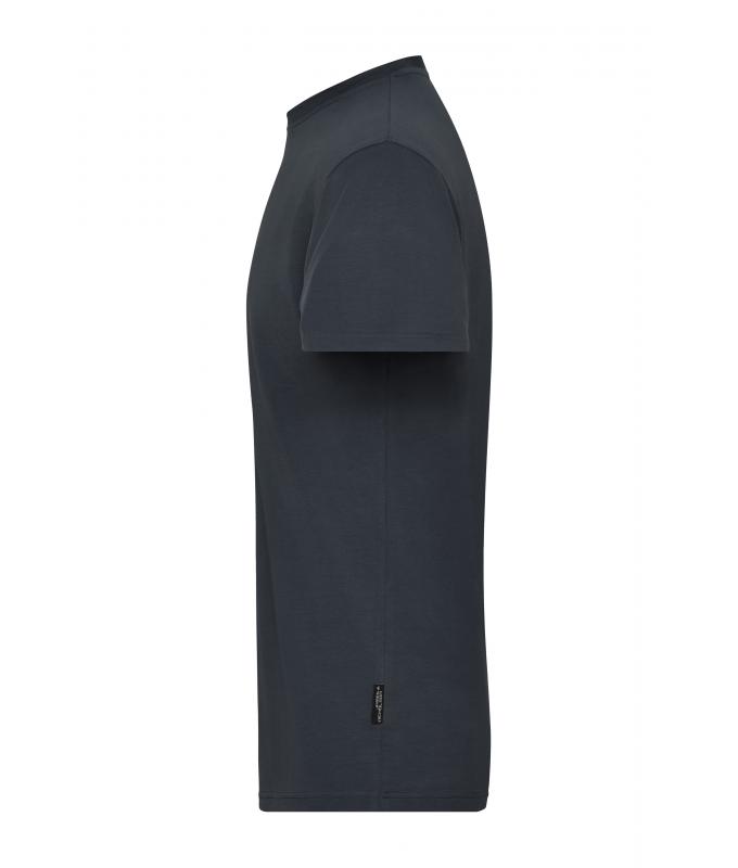 Men Men's Stretch-T Work - SOLID - OCS Standard Carbon 8708